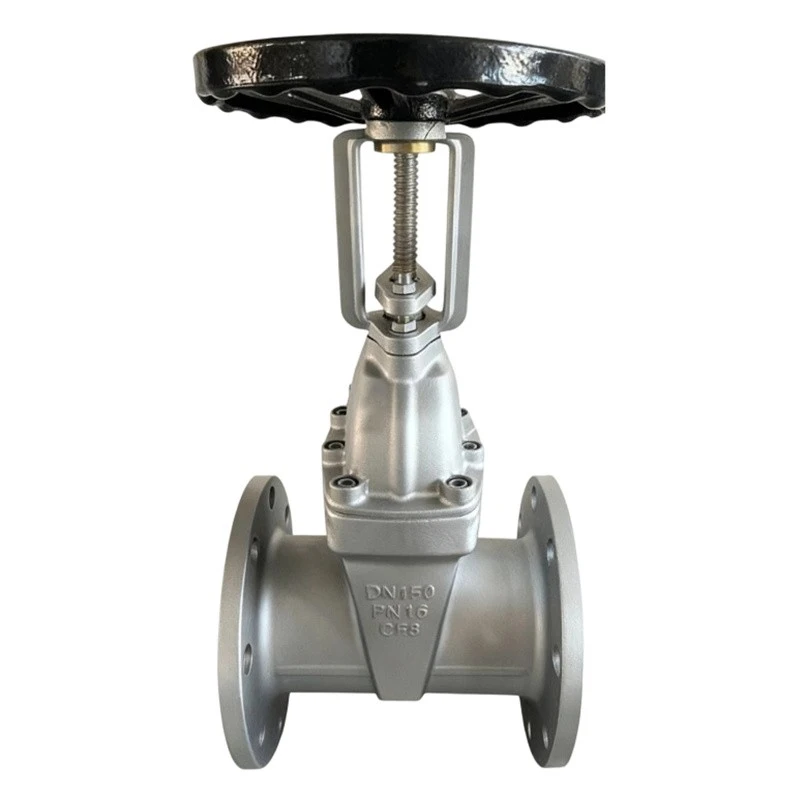 resilient seated sluice valve